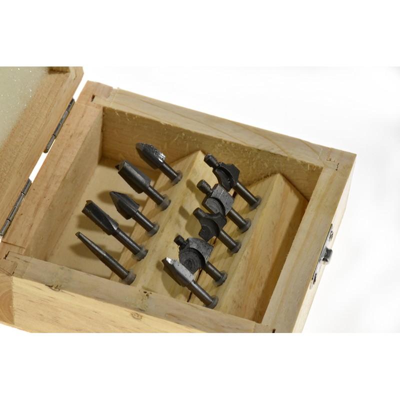 SE 10-Piece Mini Router Bits Set for Dremel Tools -