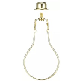 Adaptador de clip para lámpara con clip, arpa de lámpara con fijación de sombra, tapa de lámpara para soporte de pantalla (latón)