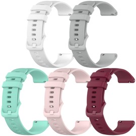 Chofit Silicone Bands Compatible with HUAKUA H2,Watch Bands for Women Men,Sport Watch Strap Soft Silicone Wristbands Adjustable Bands Replacement for HUAKUA H2 Smartwatch Accessories