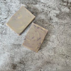Lavender + Lemon Soap, Handmade with Goat Milk by The Corner Handmade