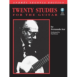 Hal Leonard Andres Segovia - 20 Studies for the Guitar Book