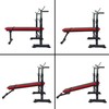 BalanceFrom Adjustable Folding Multifunctional Workout Station Adjustable Olympic Workout Bench