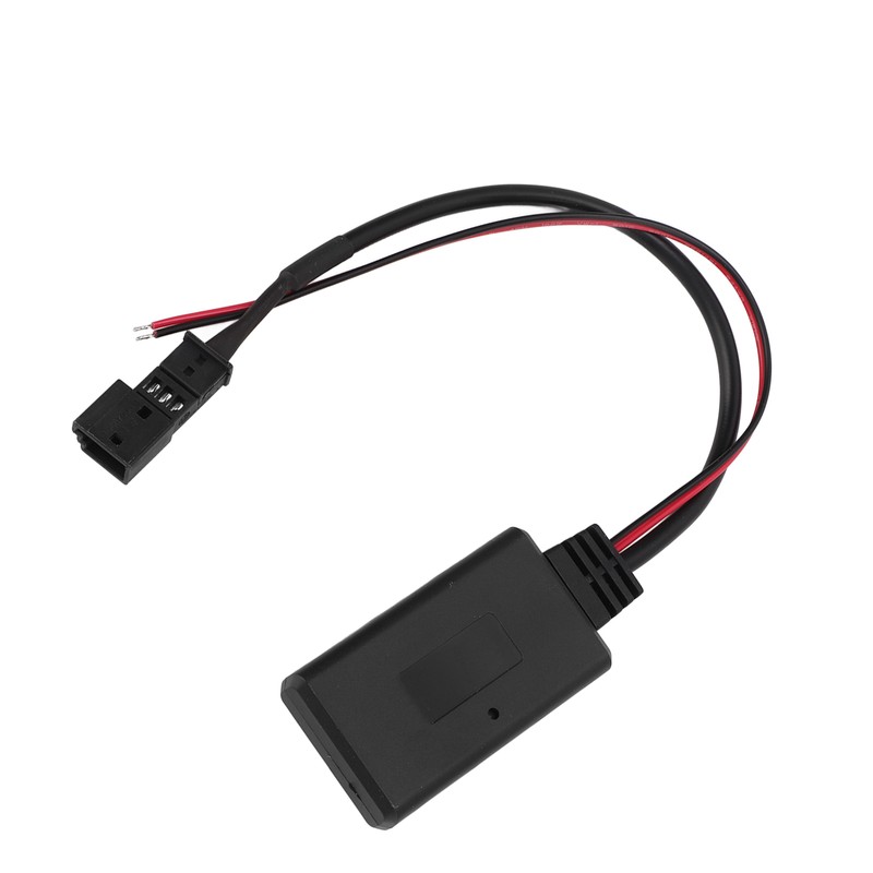 Car Bluetooth5.0 AUX Module 3Pin ABS Black Wearproof Replacement for
