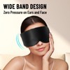 ATreebay 100% Mulberry Silk Sleep Mask, Large Eye Cover for