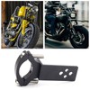 Biqing 2PCS Motorcycle Tube Clamp Mounting Bracket, Motorcycle Headlight Fog