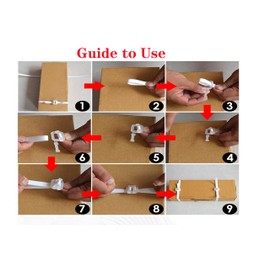 Banding Strapping Kit, Plastic Strapping Packaging Strapping Kit Box Packing Strapping Tool, 754' x 5/8'' Poly Strapping Packaging Straps and 200 pcs Plastic Buckles,Manual Packing