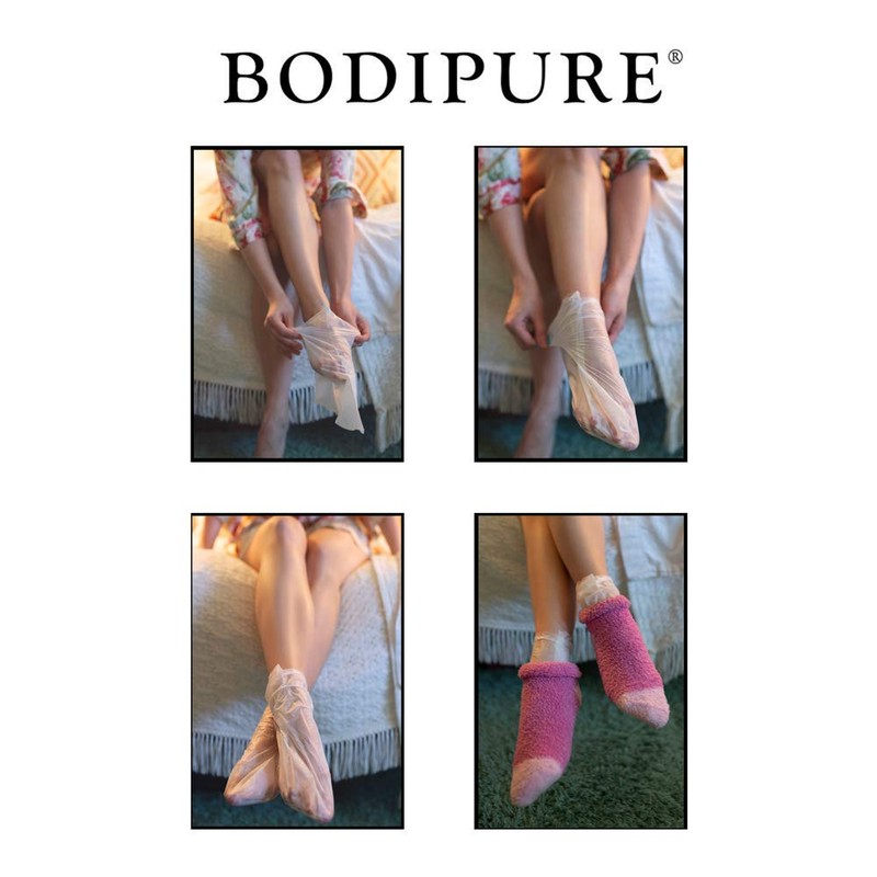 1 Pack Keratin Socks Premium Foot Mask by Bodipure
