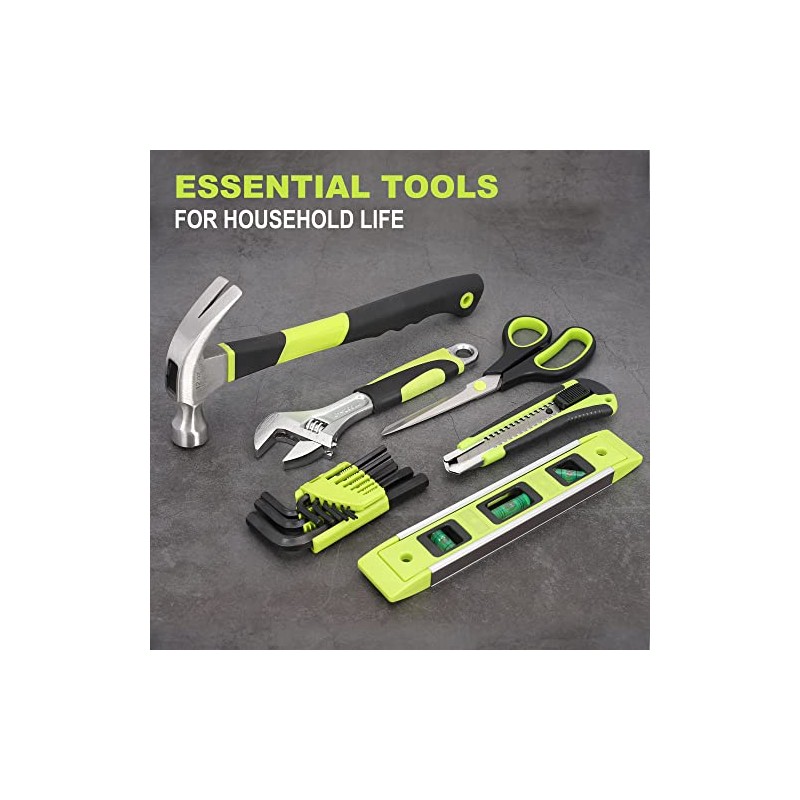 FASTPRO 267-Piece Home Tool Set, Household Repairing Tool Kit with