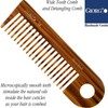 Giorgio G45 Large 6.55 Inch Hair Detangling Comb, Wide Teeth