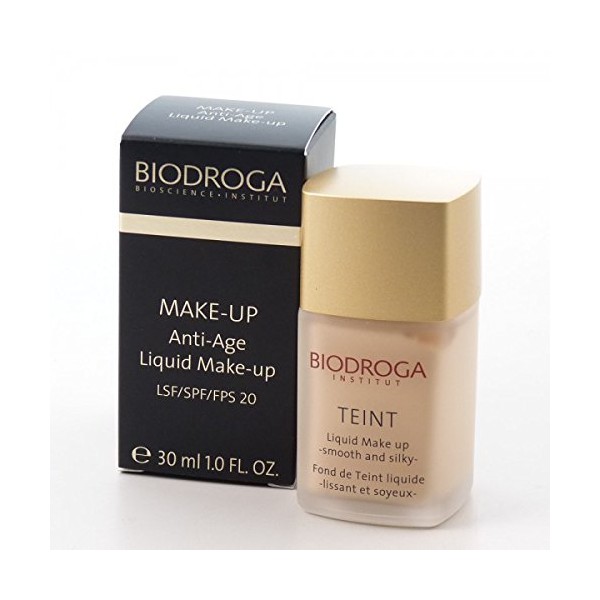 Biodroga - Anti-Age Liquid Make-Up - Nr. 01 / Silk Tan - 30 ml