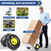GICOOL 4.10/3.50-4 Explorer Series Rubber Tire and Wheel, with 2.25"