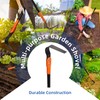 TwinkleTool L Shaped Grass Hoe Multifunctional Garden Hoe Tool, Crevice
