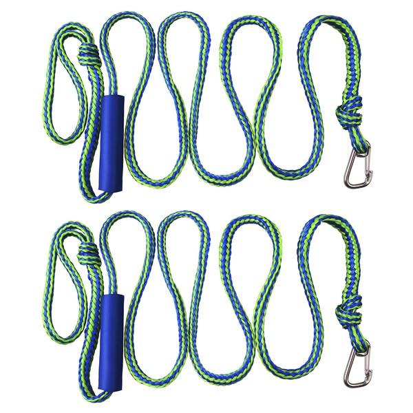Shaddock Fishing PWC Boat Docking Lines,2 Pack Tow Rope with