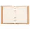 PATIKIL 6 Ring Binder Cover, A5 Leather Notebook Binder Mini
