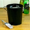 bar@drinkstuff Party Time Ice Bucket and Scoop Attached by Chain