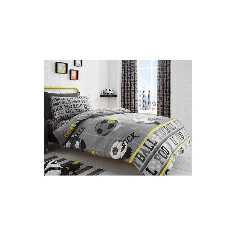 Bedlam - Football - Childrens Duvet Cover Set | Single