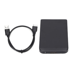 Hard Drive Enclosure 2.5in USB3.0 SATA High Speed 5Gbps Tool Free Portable Stable SSD Enclosure for Windows for OS X