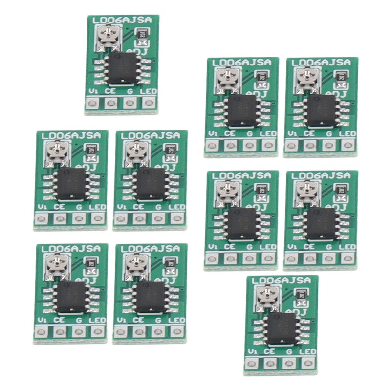10PCS Constant Current Adjustable Module 30‑1500MA 3V 3.3V 3.7V 4.5V