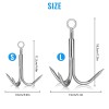 Unbranded Grappling Hook 3Claw Climbing Hook Stainless Steel Grapnel Hook