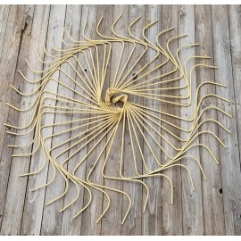 S&H Parts RAKE TEETH - M&W - 55" RAKE WHEEL- USA MADE TOOTH (SET OF 40)