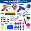 74-Piece Paintless Dent Repair Kit for Car Body Dents –