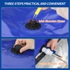 760 L/200 gal Water Bladder Storage Containers, Foldable Portable Water