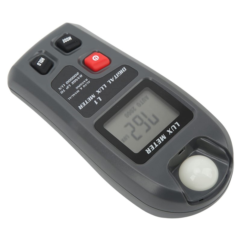 LCD Display Photometer Digital Illuminance Light Meter for Photography Plants