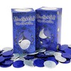 Hanukkah Chocolate Coins, Nut-Free, Belgian Blue and Silver Milk Chocolate