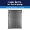 HOSPECO Wall Mount Sanitary Napkin Receptacle, Stainless Steel