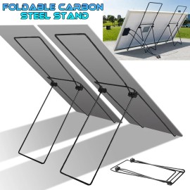 KEPEAK Solar Panel Foldable Mounting Bracket Adjustable Durable Portable Support Stand