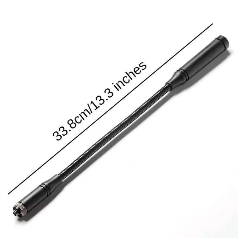 Radioddity RA13 Gooseneck Antenna | Dual Band | SMA-F
