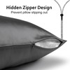 Silk Pillowcase for Hair and Skin with Hidden Zipper, Ravmix