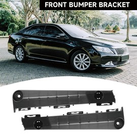 Front Bumper Bracket Support Pair for Toyota Camry 2012-2014 - Replacement Parts 5253606120 & 5253506130 | Compatible with Camry 2.5L L4 - Electric/Gas, 2.5L L4 - Gas, 3.5L V6 - Gas