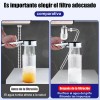 Para Acero Inoxidable Filtro Purificador Agua Para El Hogar