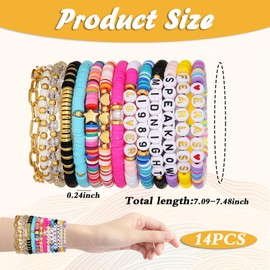 KUBDPQOR TS Influenced Friendship Bracelets - Eco-Friendly Swedish Dish Cloth & Papaya Reusable Paper Towels - Ideal Kitchen Towels for Swifties