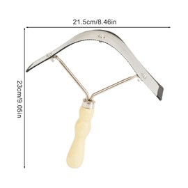 Songholee Horse Brush, Sweat Scraper for Horses, Horse Grooming Scraper, Stainless Steel Portable Horse Hair Brush, Deshedding Tool for Livestock Care and Bathing