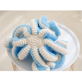 OUKEYI Cute Cartoon Octopus Stuffed Animals Octopus Plush Doll Toys Octopus Plushies Toys Gift Sea Stuffed Toys for Kids and Lovers Xmas Gift 15.7” (Blue)