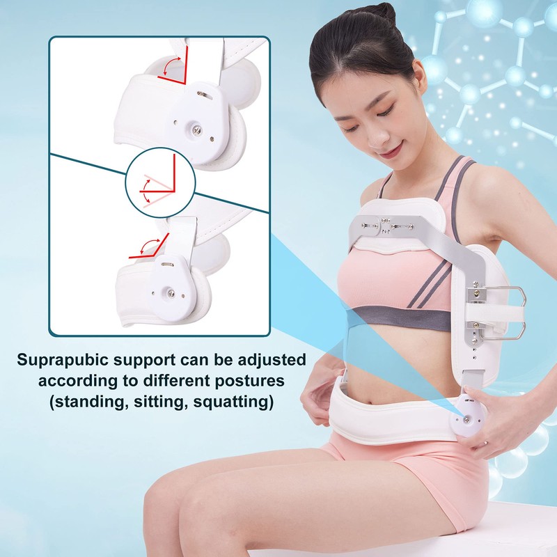 GHORTHOUD Hyperextension Back Brace Orthotics Jewett Brace for Thoracic &