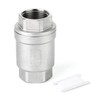 TAISHER 1PCS 304 Stainless Steel 2" Female Vertical Check Valve，Backflow