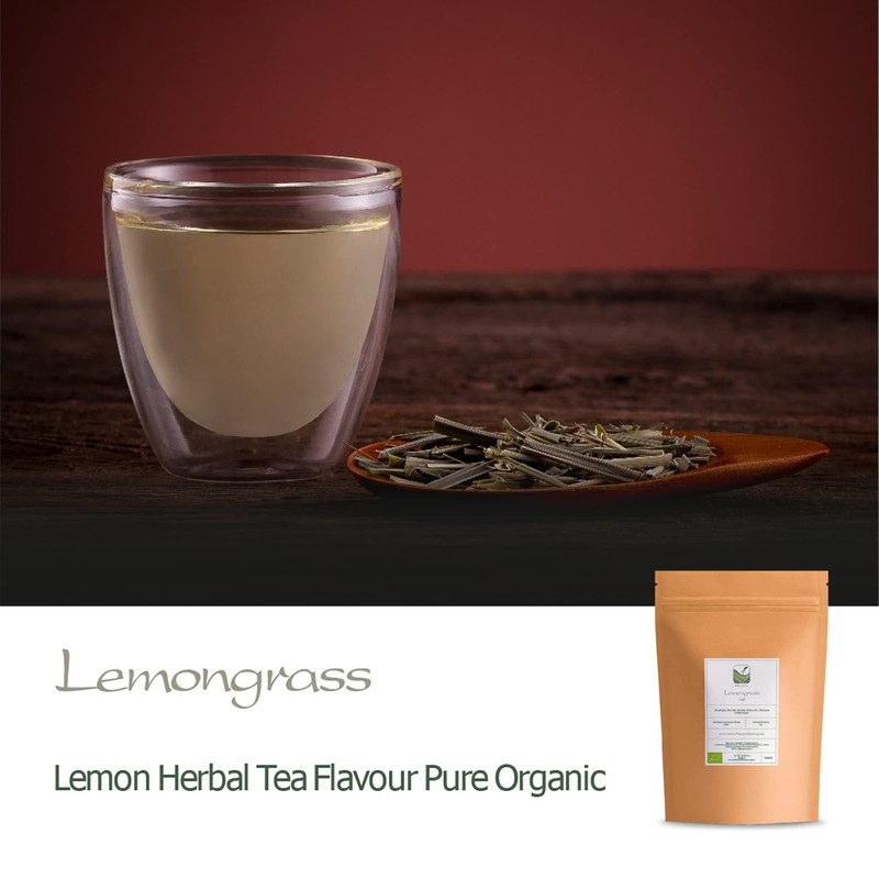 Lemon Grass Organic Herbal Tea - Lemony Sweetness - Lemongrass