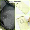 ShioShin 6Pcs Write in the Rain Notebook, Waterproof Notebook, Pocket