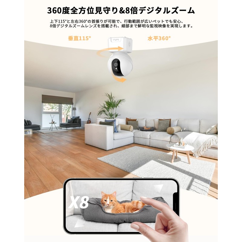 【Manufacturer 2-Year Warranty・4K 80 Million High Pixel Evolution・2.4G & 5G