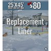 NiceRink NRCS 25x45 Replacement Backyard Ice Rink Liner
