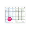 weekview Blackboard Calendar 2026 A5 Coloured, Folded - Calendar 2026