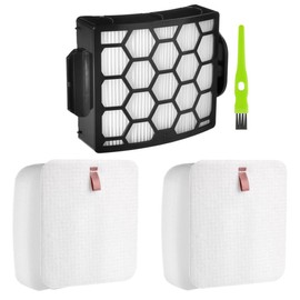 LA502 Filters Replacement for Shark LA502, LA322, LA301, LA300, LA351,LA360,LA401, LA455, LA500, LA502, LA702 Rotator Lift-Away ADV DuoClean PowerFins Upright Vacuum (Not fit UV850 UV900 vacuum)