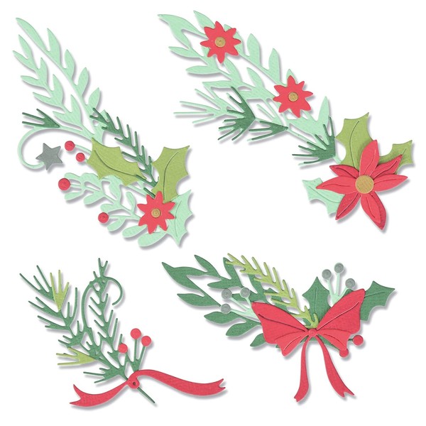 Sizzix Thinlits Die Christmas Banners in Thinlits Die Set