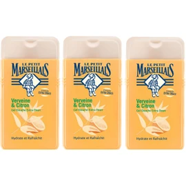 Le Petit Marseillais Shower Gel Extra Mild Lemon Verbena and 250 ml Pack of 3
