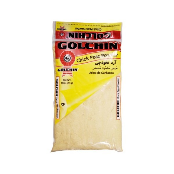 Golchin Chick Peas Powder, 1 Pound (Pack of 25)