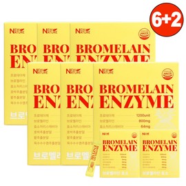 New Nature Enzyme Domestic Produced Bromelain Pineapple Grain Fermentation Enzyme 2g 6+2 / 뉴네이처 효소 국내생산 브로멜라인 파인애플 곡물 발효 효소 2g 6+2
