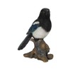 Uvia Mini Magpie 10x4x9.5cm Doll Figurine Figurine Animal Garden Decoration